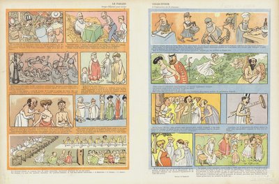 The Collectivist Paradise (Illustration for Le Rire) by Maurice Radiguet