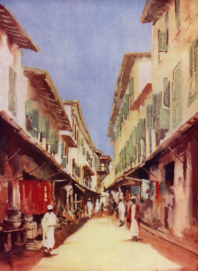 A Street in Zanzibar by Maurice Randall