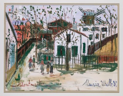 Montmartre by Maurice Utrillo