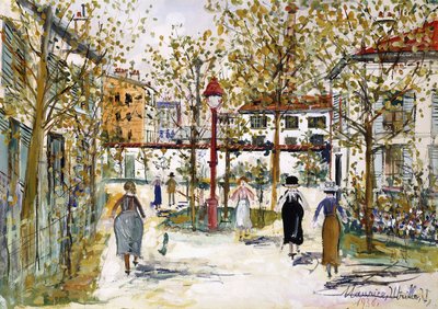 Montmartre by Maurice Utrillo