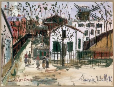 Montmartre by Maurice Utrillo