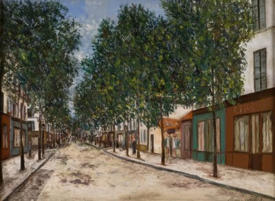 Street to Puteaux by Maurice Utrillo