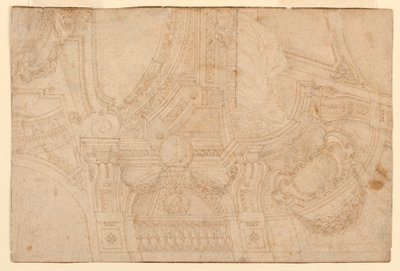 Painted Ceiling, mid-18th century by Mauro Antonio Tesi