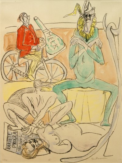 Circus by Max Beckmann