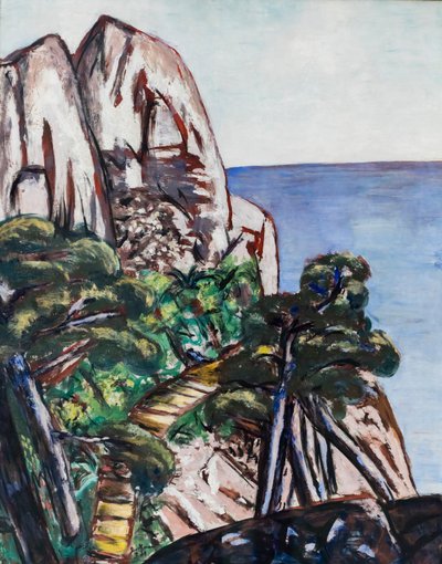 Cap Martin by Max Beckmann