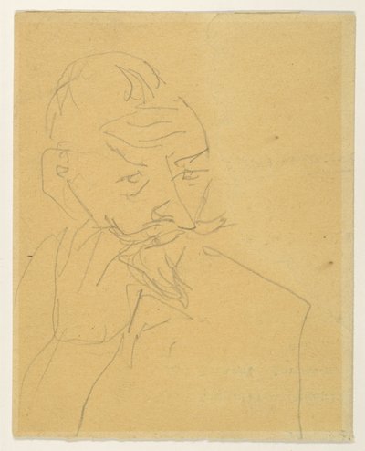The Spiritualist Albert von Schrenck-Notzing by Max Beckmann