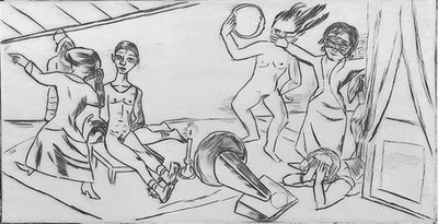The Dream II by Max Beckmann