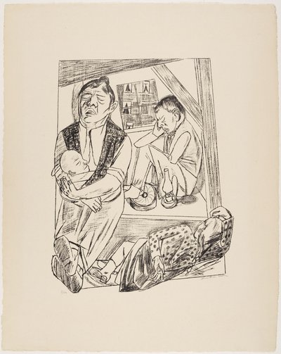 The Night by Max Beckmann