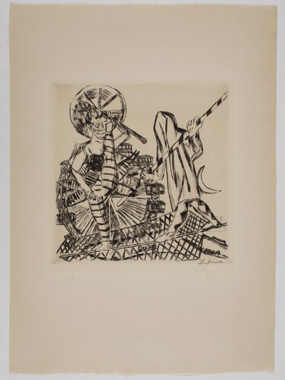 The Tightrope Walker by Max Beckmann