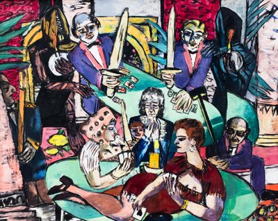 Dream of Monte Carlo by Max Beckmann