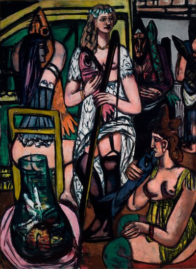 Fisherwomen by Max Beckmann