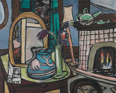 Large Still Life with Pigeons by Max Beckmann