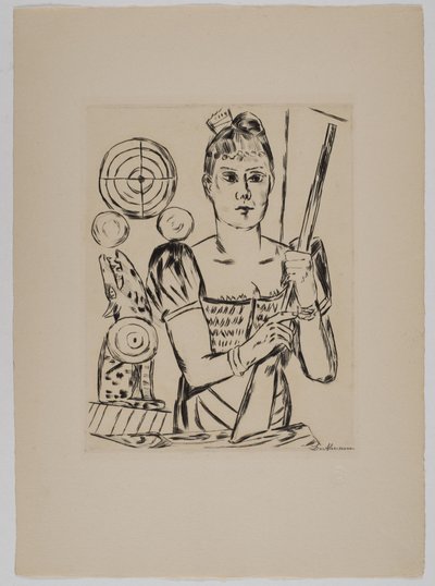 Shooting Gallery by Max Beckmann