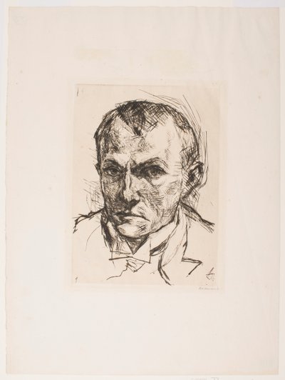 Self-Portrait by Max Beckmann