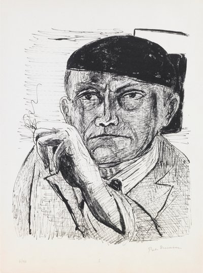 Self-Portrait, plate 1 from the portfolio 