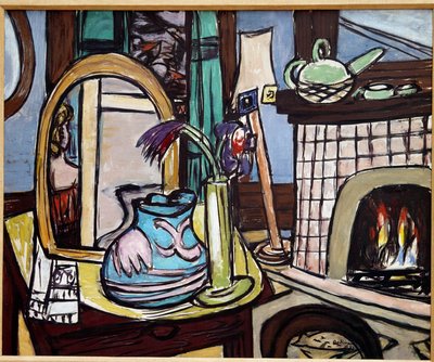 Still Life with Seagulls by Max Beckmann