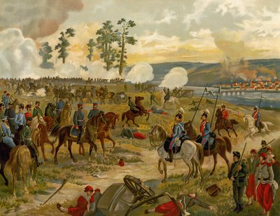 Battle of Beaumont by Max Henze-Dassau