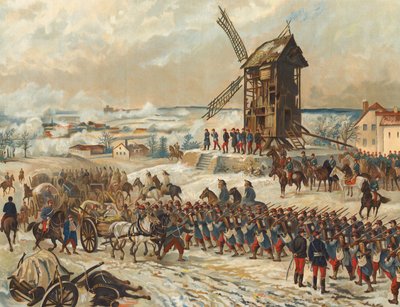 Battle of St Quentin by Max Henze-Dassau
