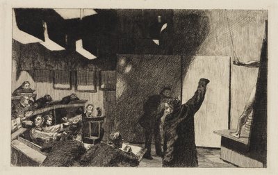 Nude Hall of the School of Arts and Crafts by Max Klinger
