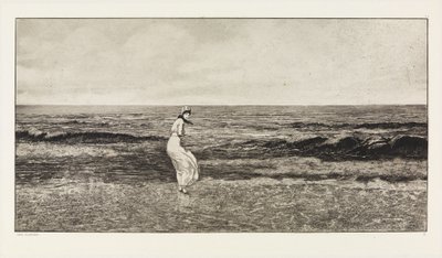 By the Sea (Intermezzi, Opus IV, Sheet 2) by Max Klinger