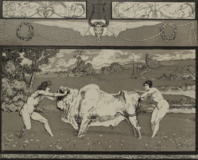 Apollo and Daphne II From the series Opus II by Max Klinger