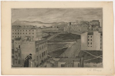 View from the Studio Window in Rome by Max Klinger