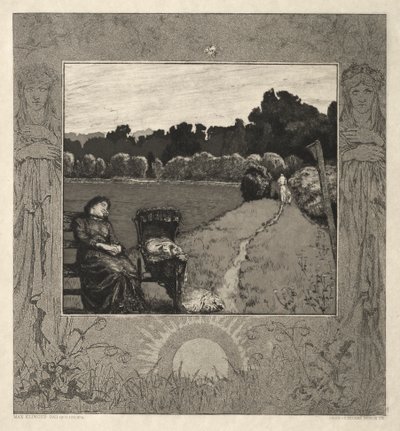 Child, from On Death, Part I, Opus XI by Max Klinger