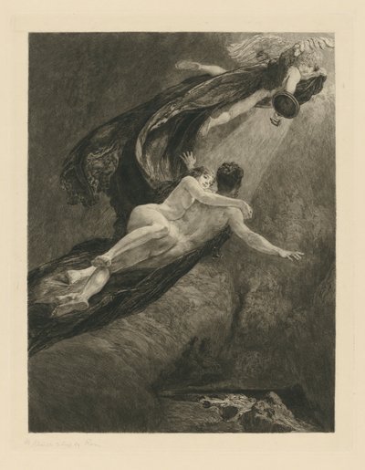 A Love, Plate 7: New Dreams of Happiness by Max Klinger