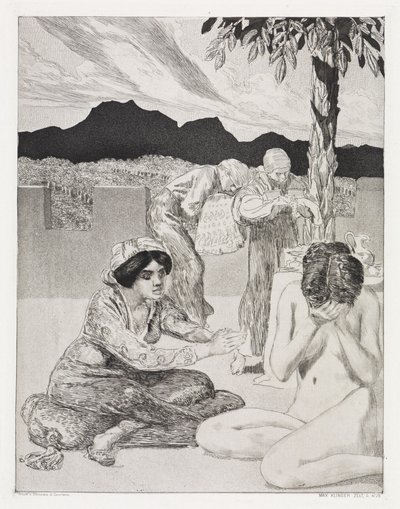 Gifts (Tent, Opus XIV, Part 2, No. 29) by Max Klinger