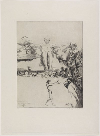 Integer vitae (single sheet from: On Death, Part Two, Opus XI, Sheet 1) by Max Klinger