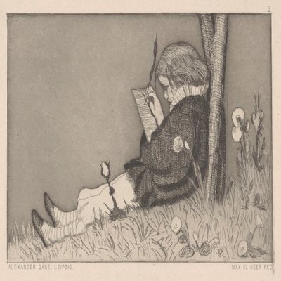 Picturesque Dedication by Max Klinger