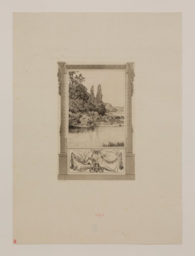 Narcissus and Echo II by Max Klinger
