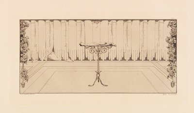 Opus VI, from Paraphrase on the Finding of a Glove, 1881 by Max Klinger