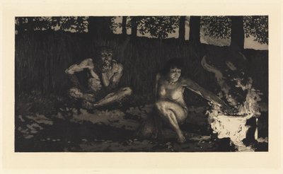Preface II (A Life, Opus VIII, Plate 2) by Max Klinger