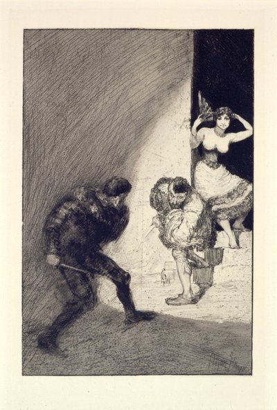 Rivals, Plate 7 from the Series 