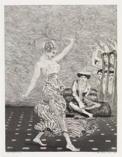 Dance (Tent, Opus XIV, Part 2, No. 27) by Max Klinger