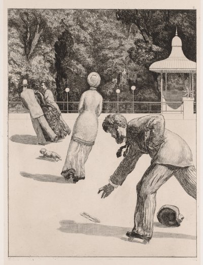 A Glove: The Action by Max Klinger