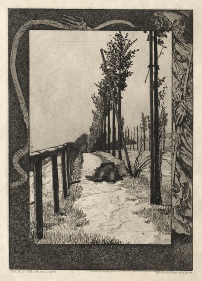 From Death I, (Opus II, 1889) No. 4 by Max Klinger