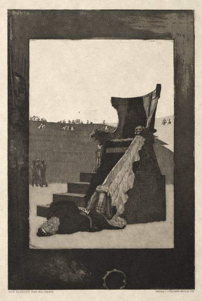 From Death I, (Opus II, 1889) No. 6 by Max Klinger