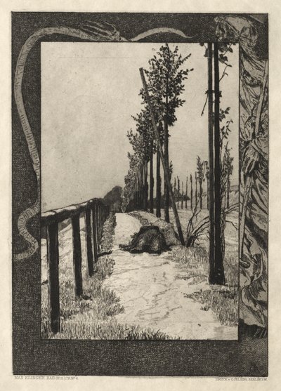 Vom Tode I, Opus II, No. 4 by Max Klinger