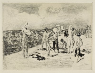 Bathing Boys by Max Liebermann