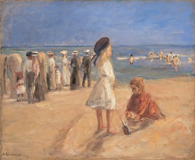 Beach Life, 1916 by Max Liebermann