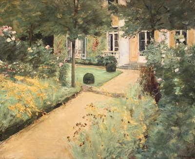 Berlin-Wannsee, Max Liebermann, Kitchen Garden at the Villa by Max Liebermann