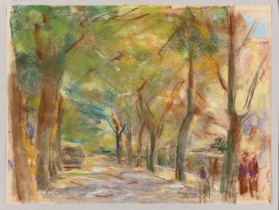 Colomier Street near Wannsee by Max Liebermann