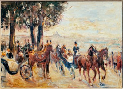 Corso on Monte Pincio by Max Liebermann