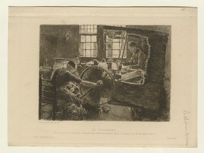 The Weaver by Max Liebermann