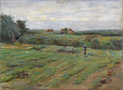 Harvest Field by Max Liebermann
