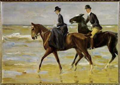 Riders on the Beach by Max Liebermann