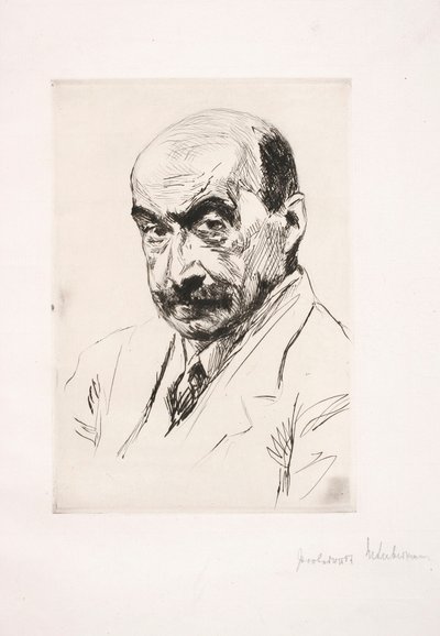 Self-Portrait by Max Liebermann
