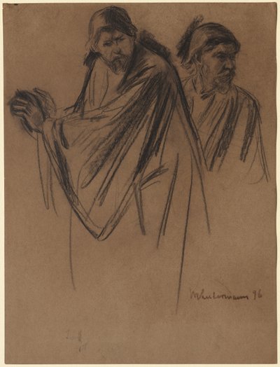 Studies for Saint Paul on the Way to Damascus by Max Liebermann